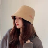 Korean-style hats for women, versatile in spring and autumn to show off your face, small Japanese-style Korean-style hats for autumn and winter 2022, British-style sun-protective fisherman hats Specification image